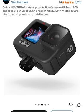 GoPro HERO9 Black Action Camera - Black
